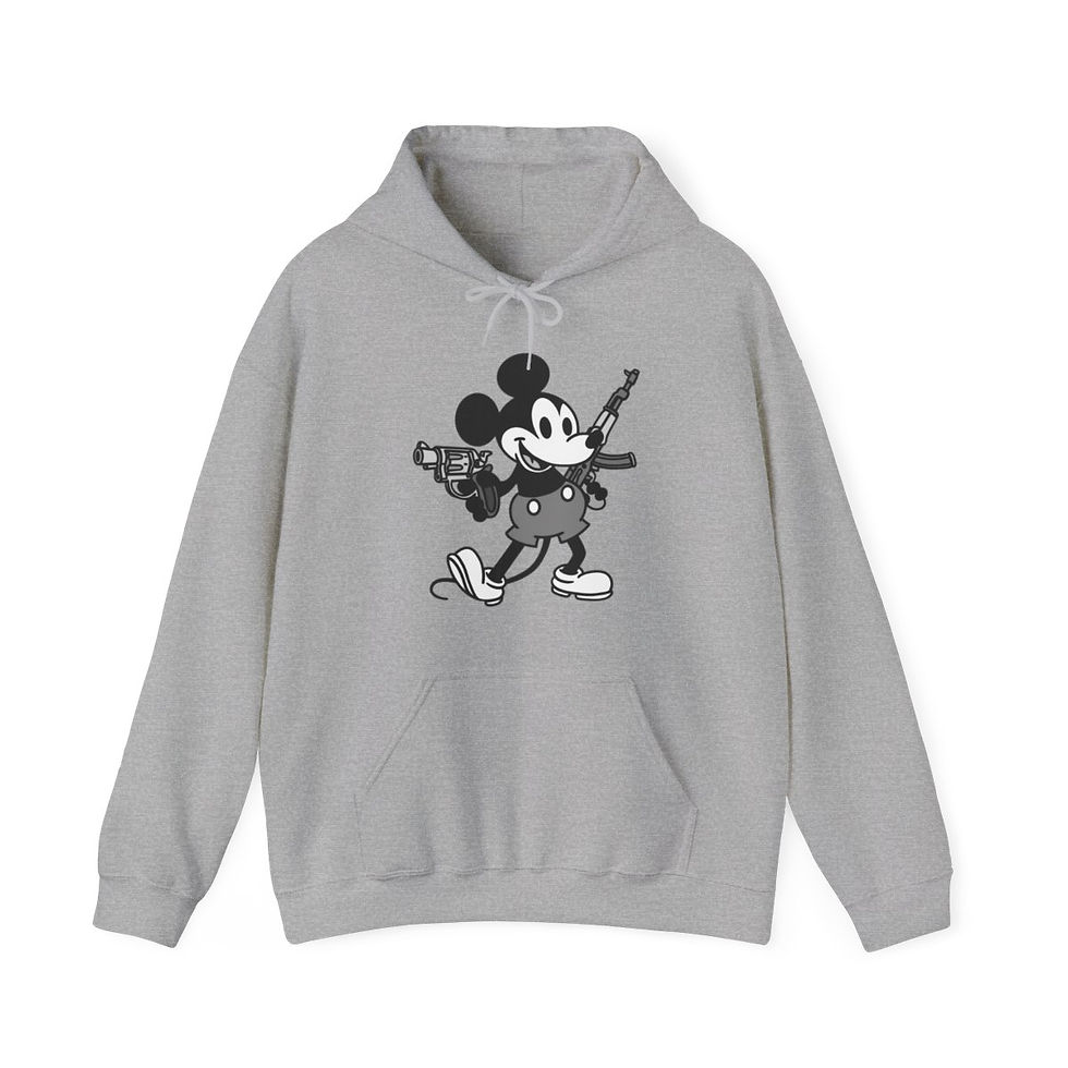 Thumbnail: Mouse Guns! Unisex Heavy Blend™ Hooded Sweatshirt