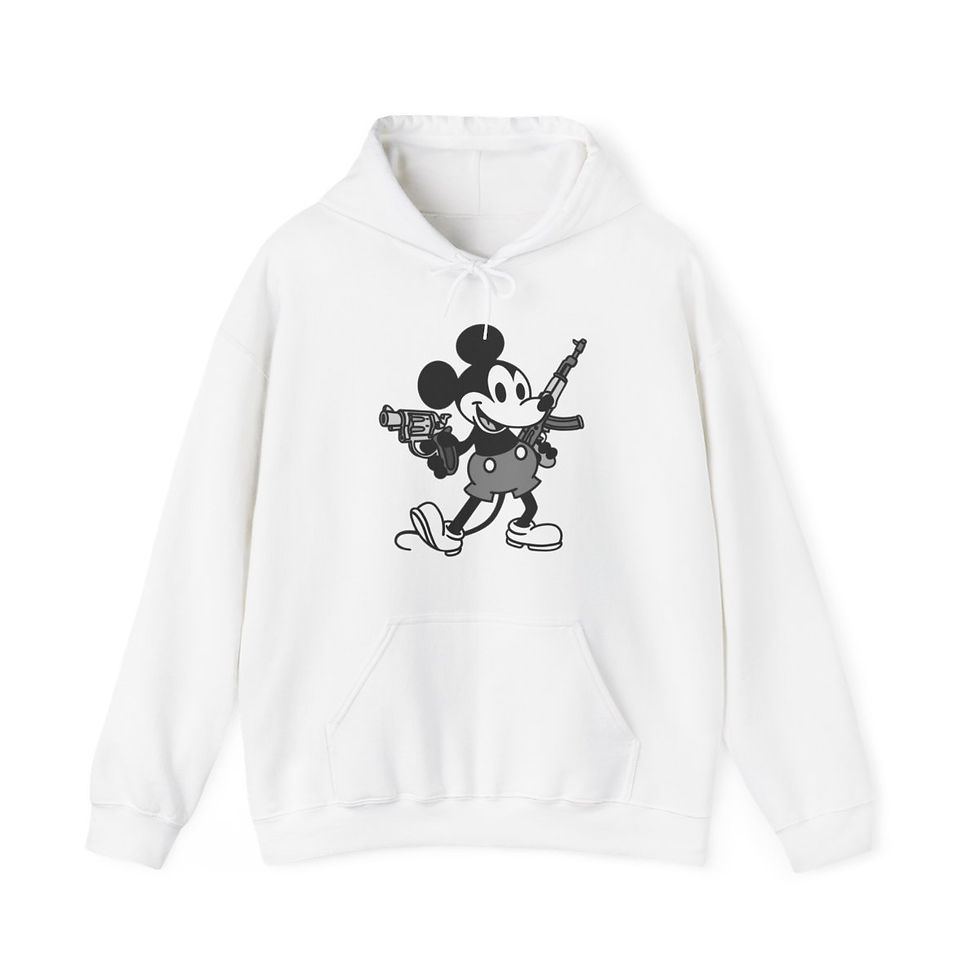 Thumbnail: Mouse Guns! Unisex Heavy Blend™ Hooded Sweatshirt
