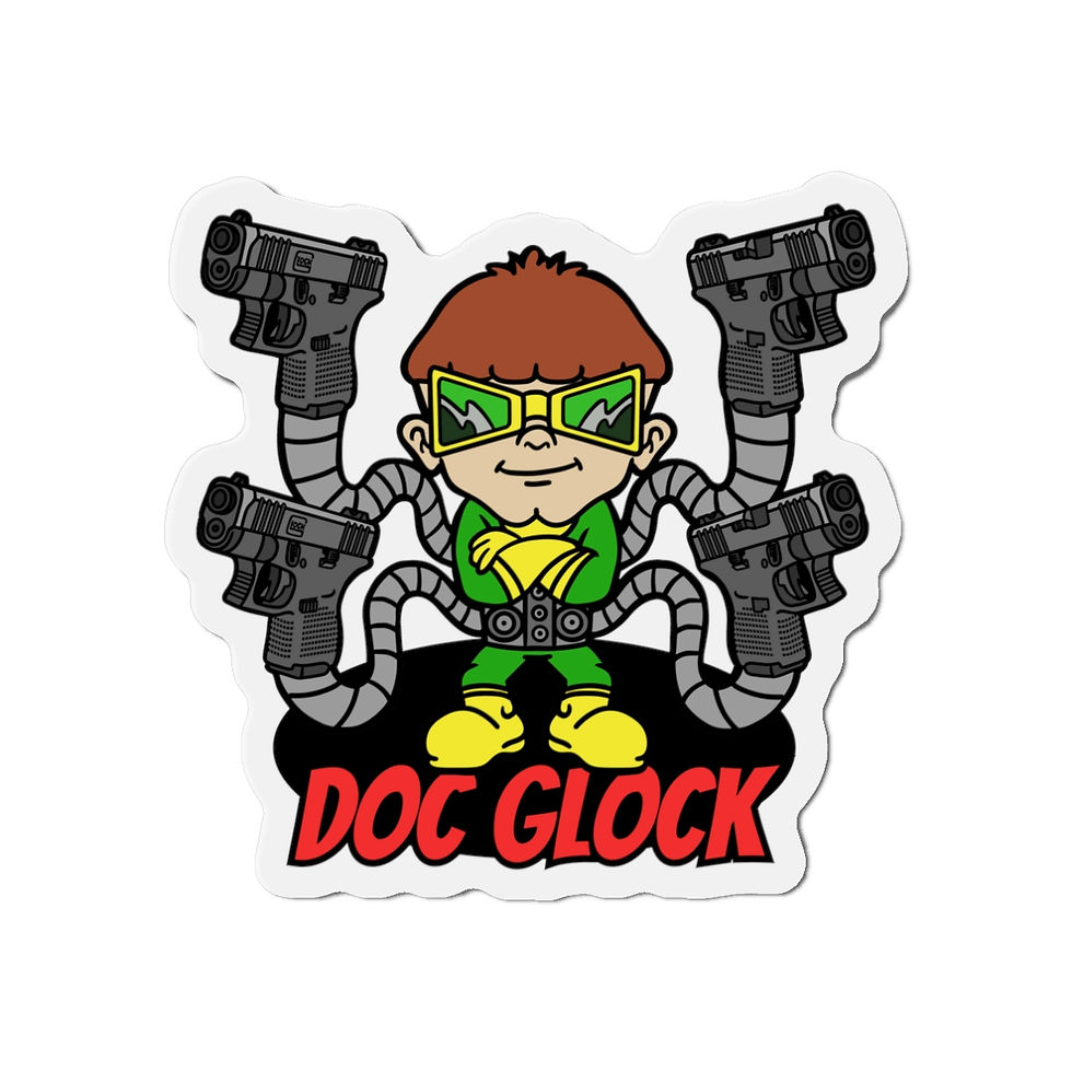 Doctor Glocktopus! Die-Cut Magnets