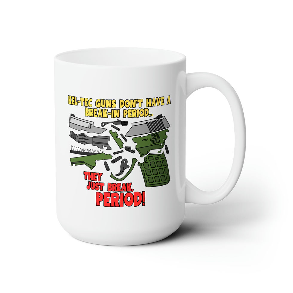 Thumbnail: KelTecs Break! Ceramic Mug 15oz