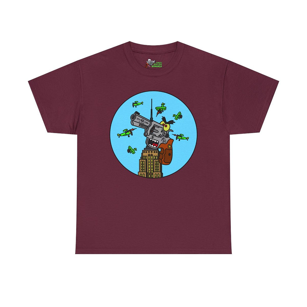 Thumbnail: NYC's Worst Nightmare! Unisex Heavy Cotton Tee