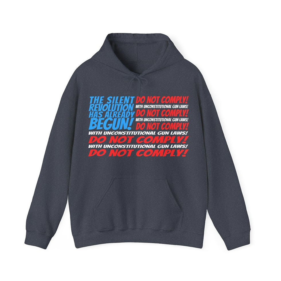 Thumbnail: Silent Revolution! Unisex Heavy Blend™ Hooded Sweatshirt