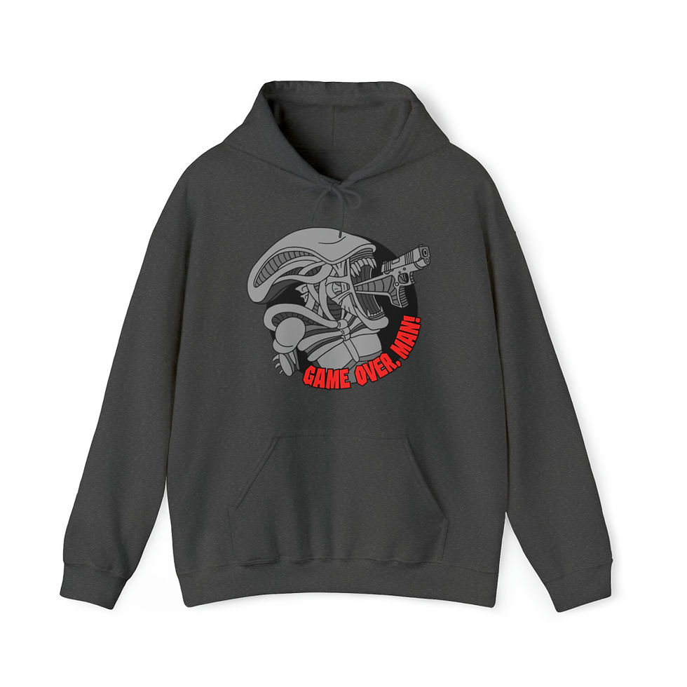 Thumbnail: Game Over Unisex Heavy Blend™ Hooded Sweatshirt