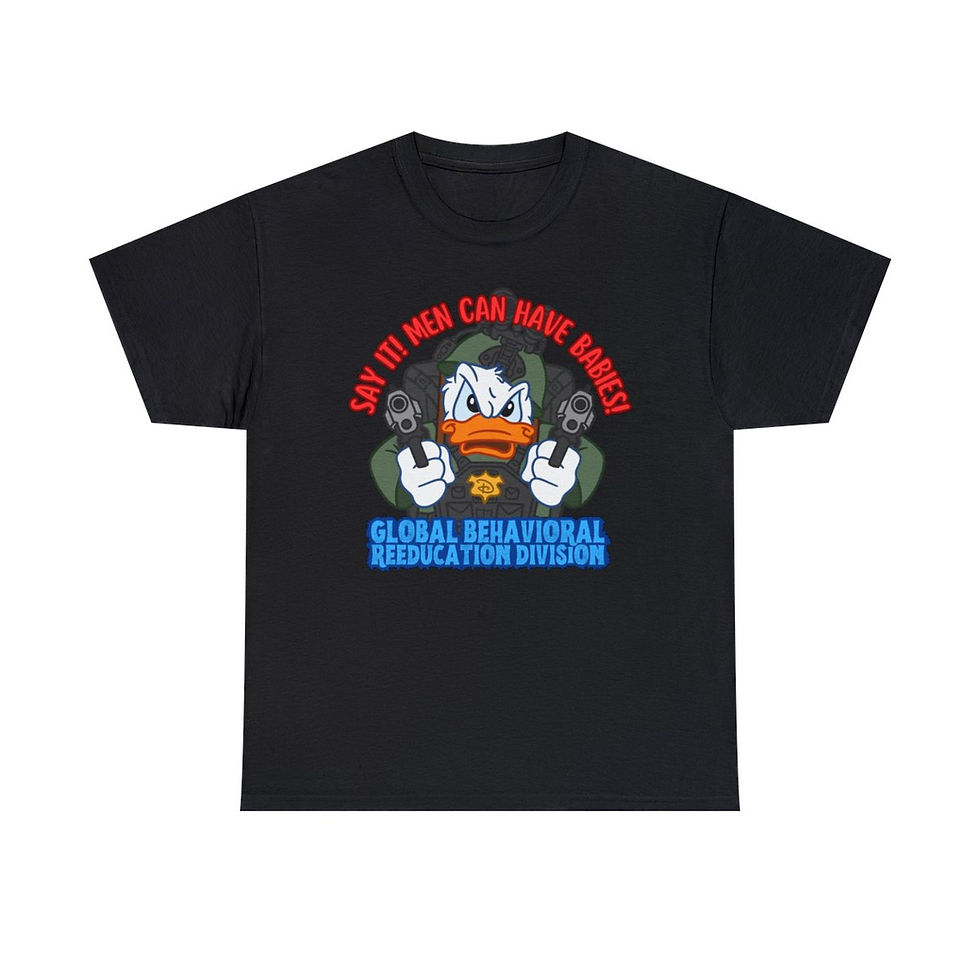Thumbnail: Tacti-Quack Unisex Heavy Cotton Tee