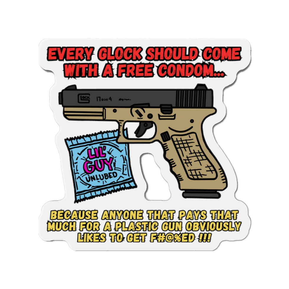Thumbnail: Glock/Condom Die-Cut Magnets