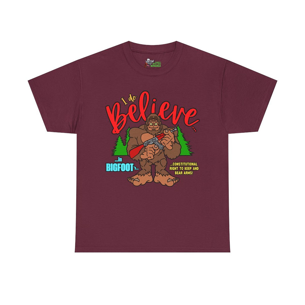 Thumbnail: I Do Believe! Unisex Heavy Cotton Tee