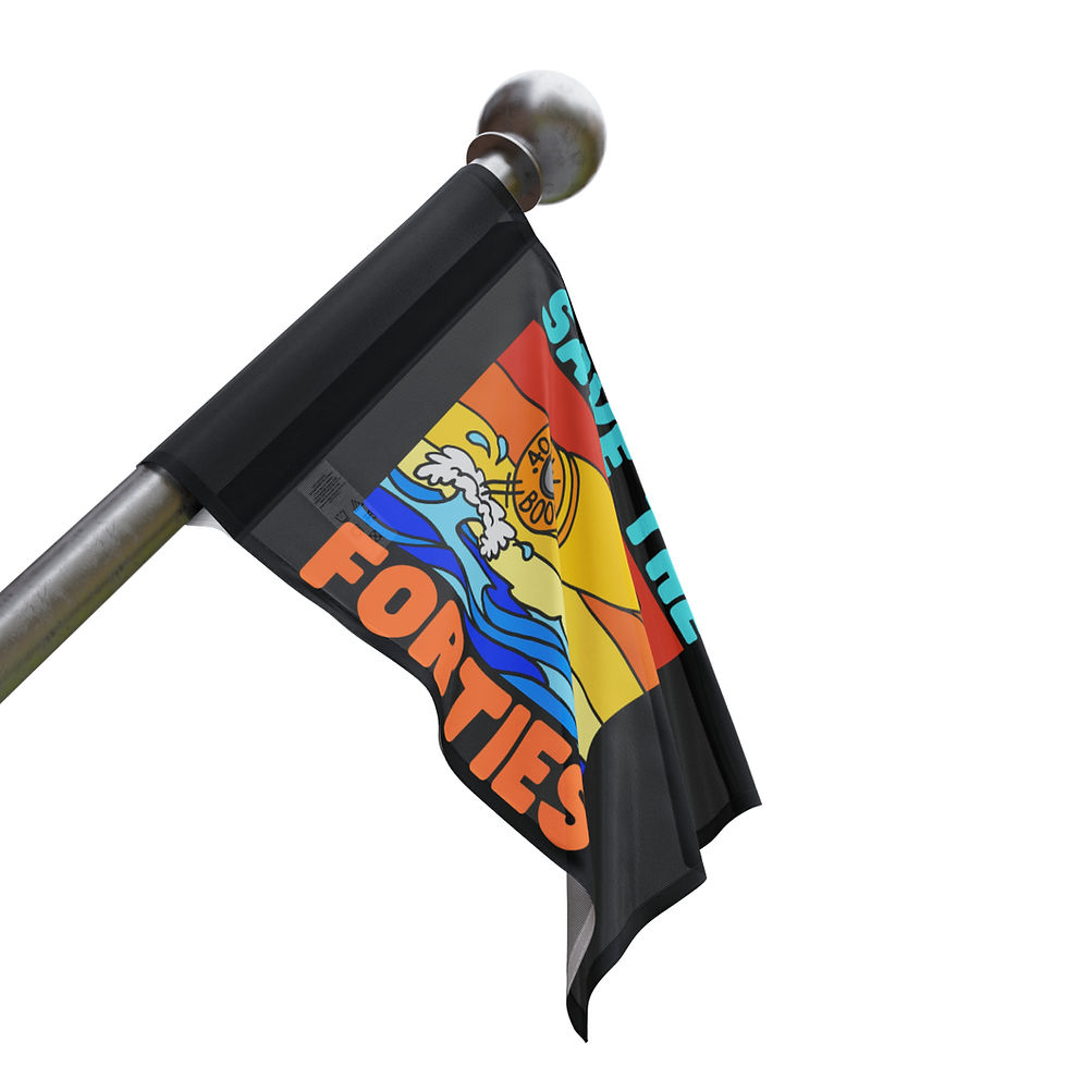 Thumbnail: Save the Forties Flag