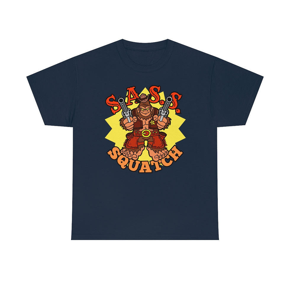 Thumbnail: SASS-Squatch Unisex Heavy Cotton Tee