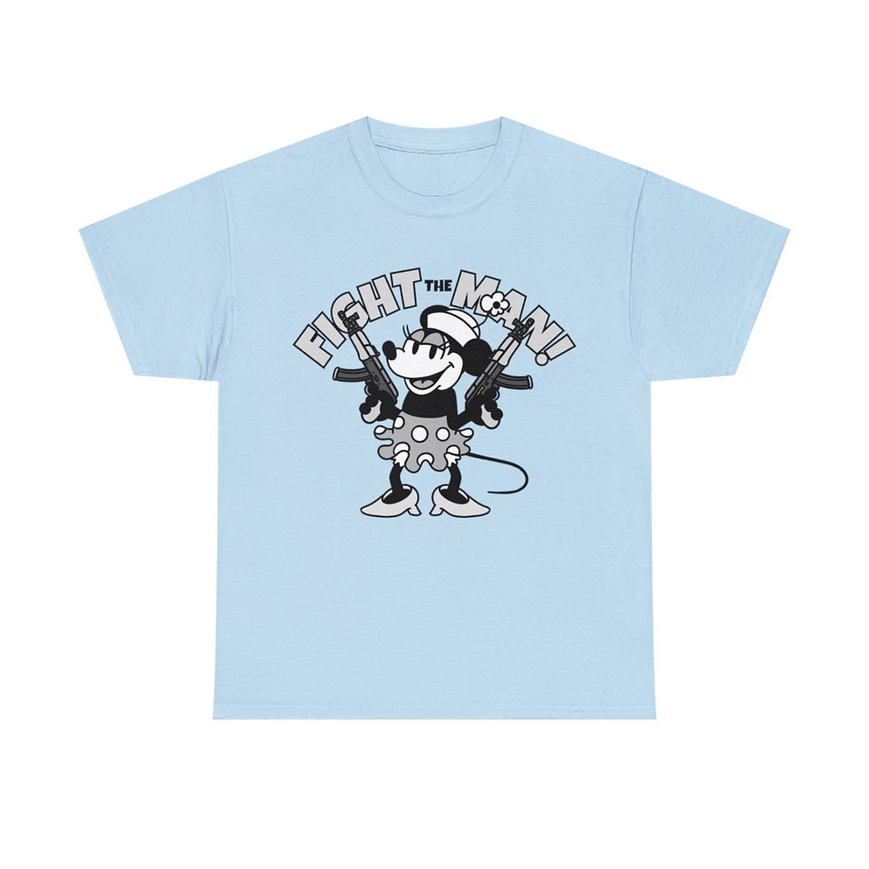 Thumbnail: Fight the Man! Unisex Heavy Cotton Tee