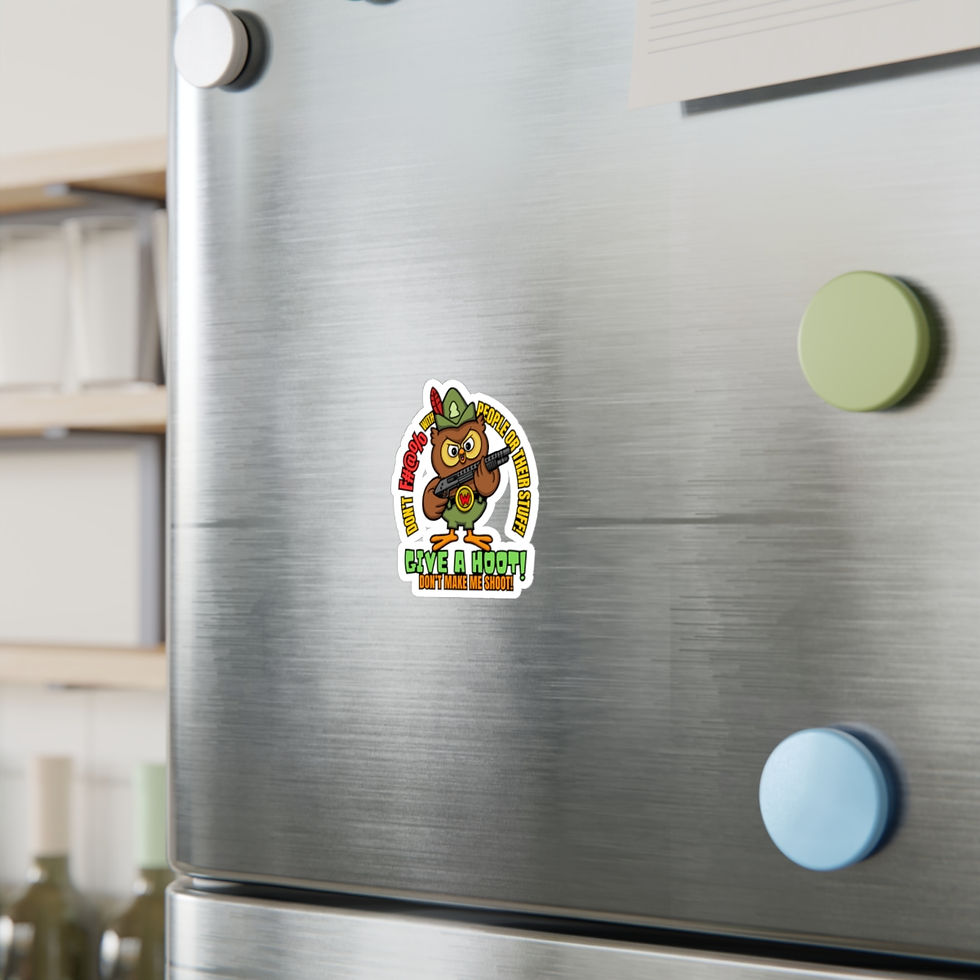 Thumbnail: Give a Hoot! Kiss-Cut Vinyl Decals