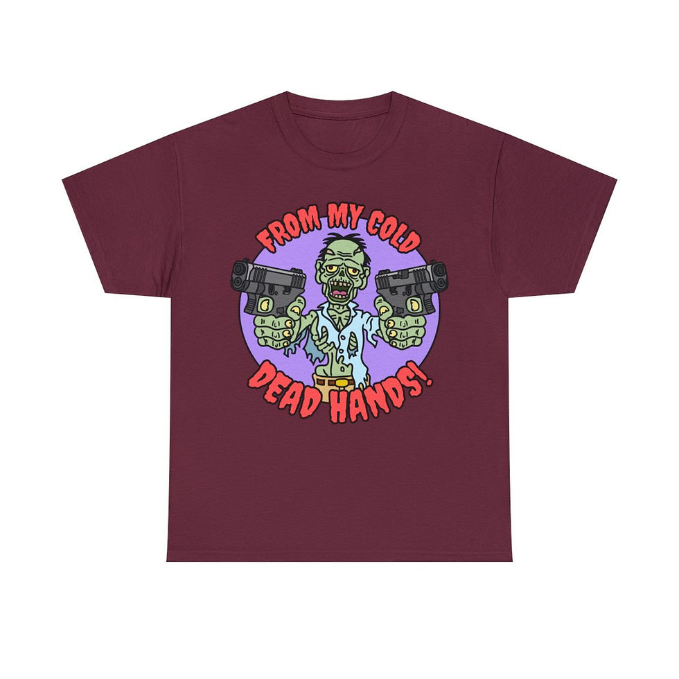 Thumbnail: Cold, Dead Hands! Unisex Heavy Cotton Tee
