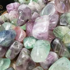 Rainbow Fluorite Tumbled