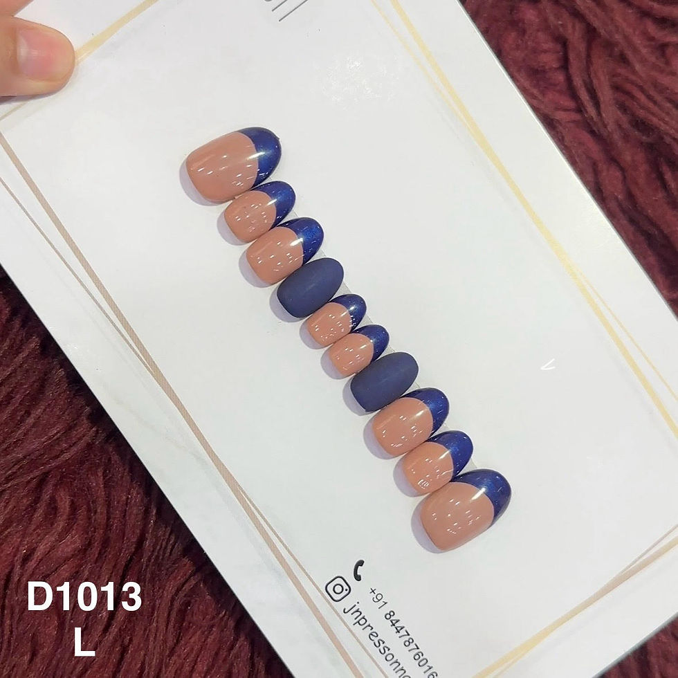 Sunset Sail – L Short Round | Set of 10 or 12 Nails