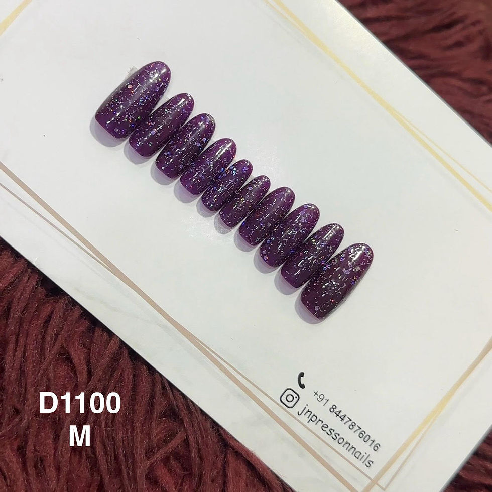 Amethyst Rush – M Stiletto | Set of 10 or 12 Nails