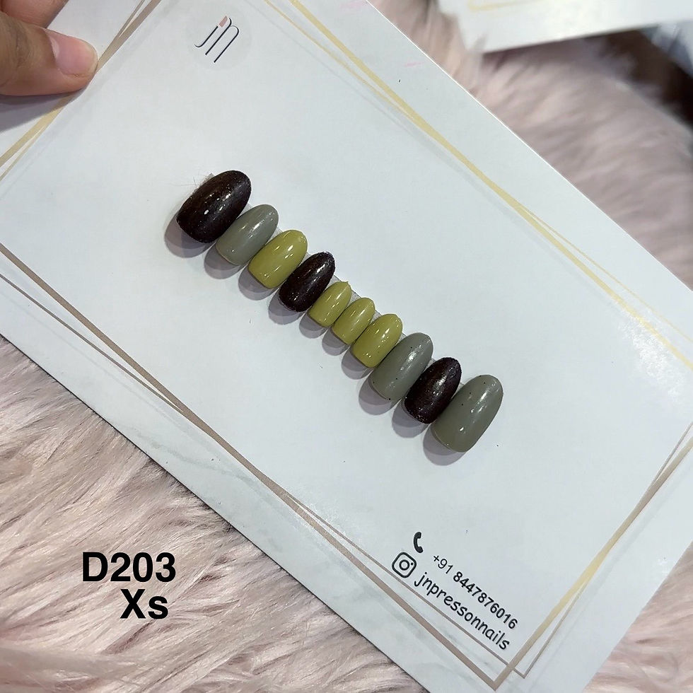 Shadow Grove – XS Short Round | Set of 10 or 12 Nails