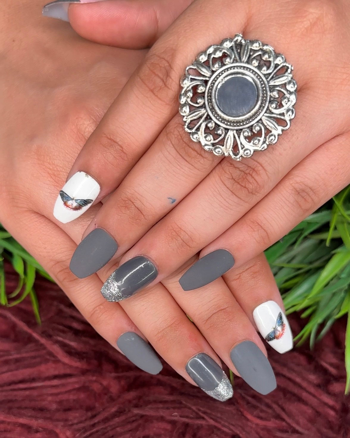 Moon Blush – Fully Customizable Press-On Set | Hand or Toe