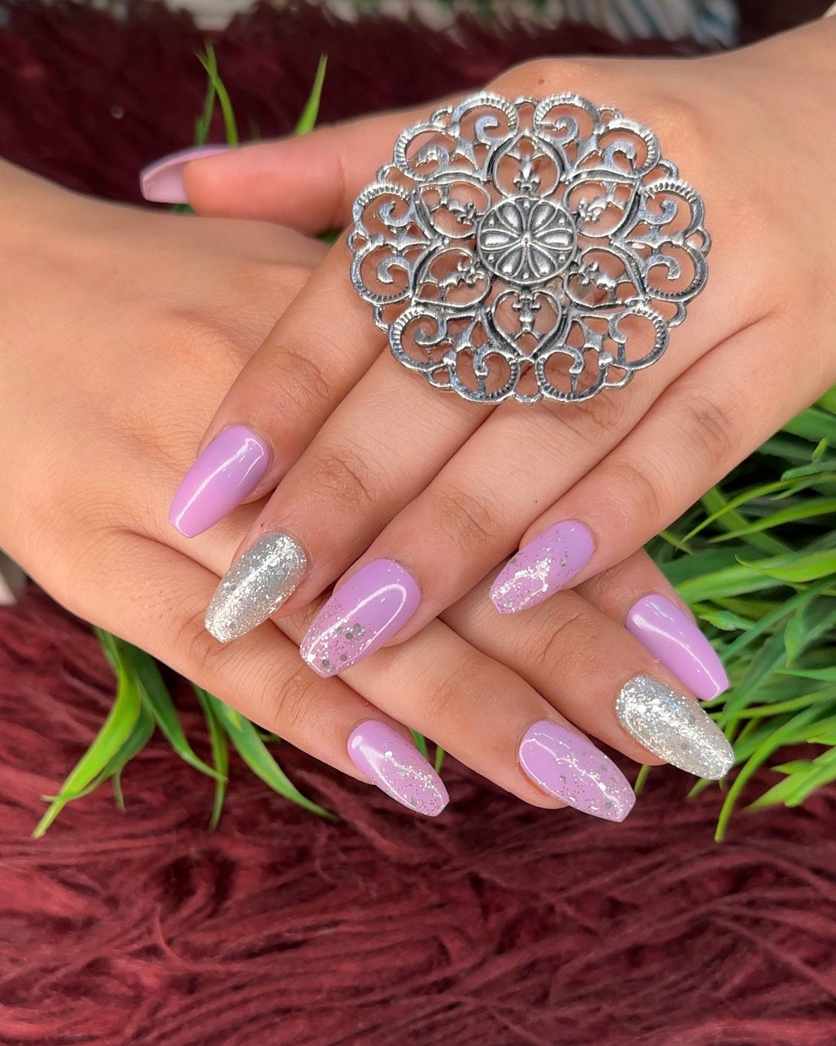 Lilac Frost – Fully Customizable Press-On Set | Hand or Toe