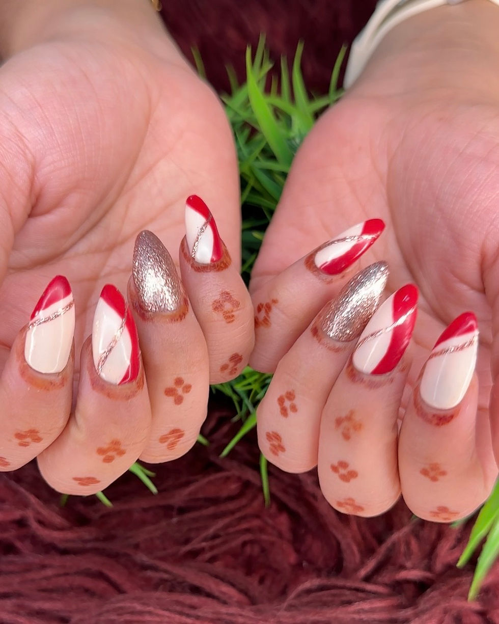 Honey Garnet – Fully Customizable Press-On Set | Hand or Toe