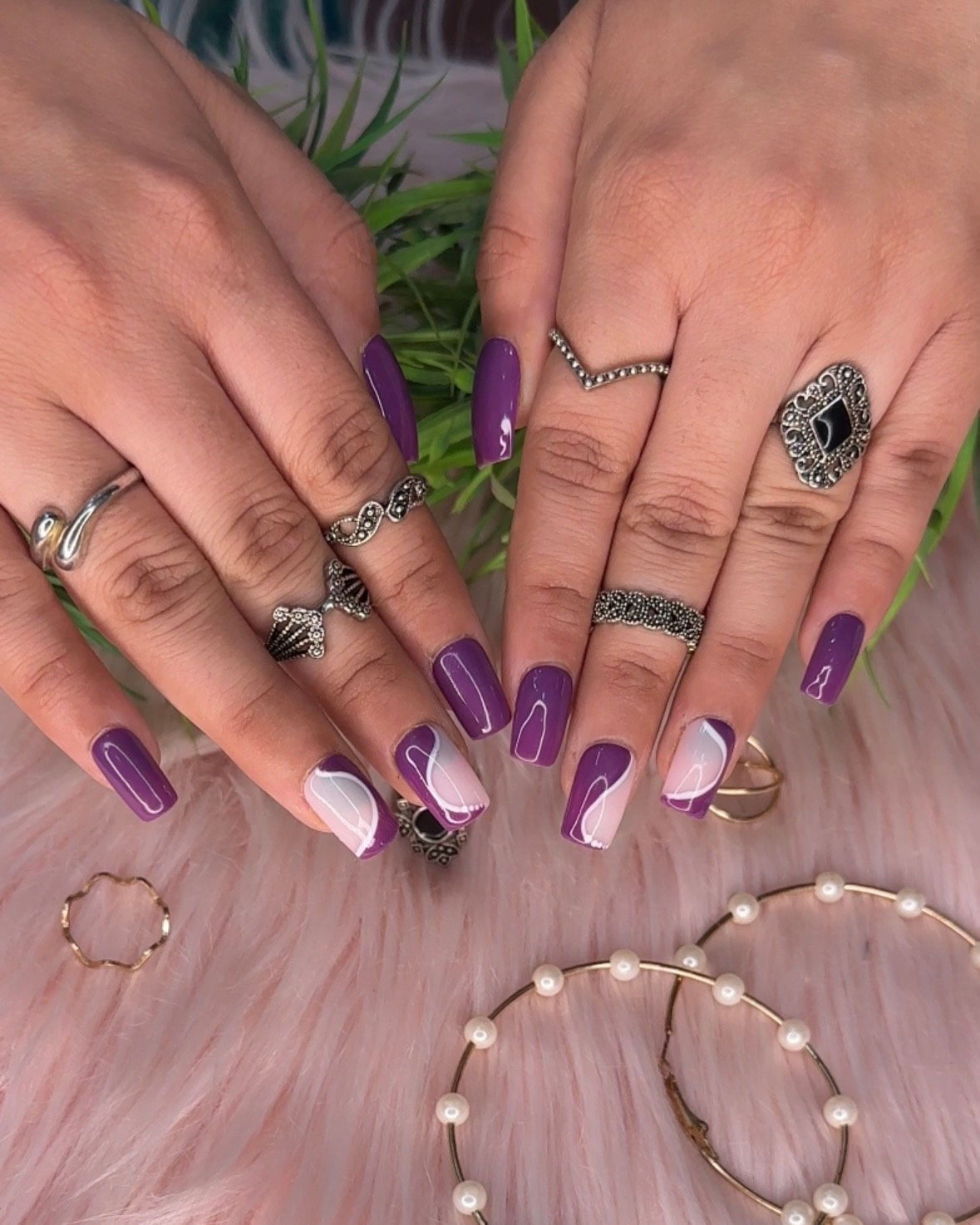 Lilac Blush – Fully Customizable Press-On Set | Hand or Toe