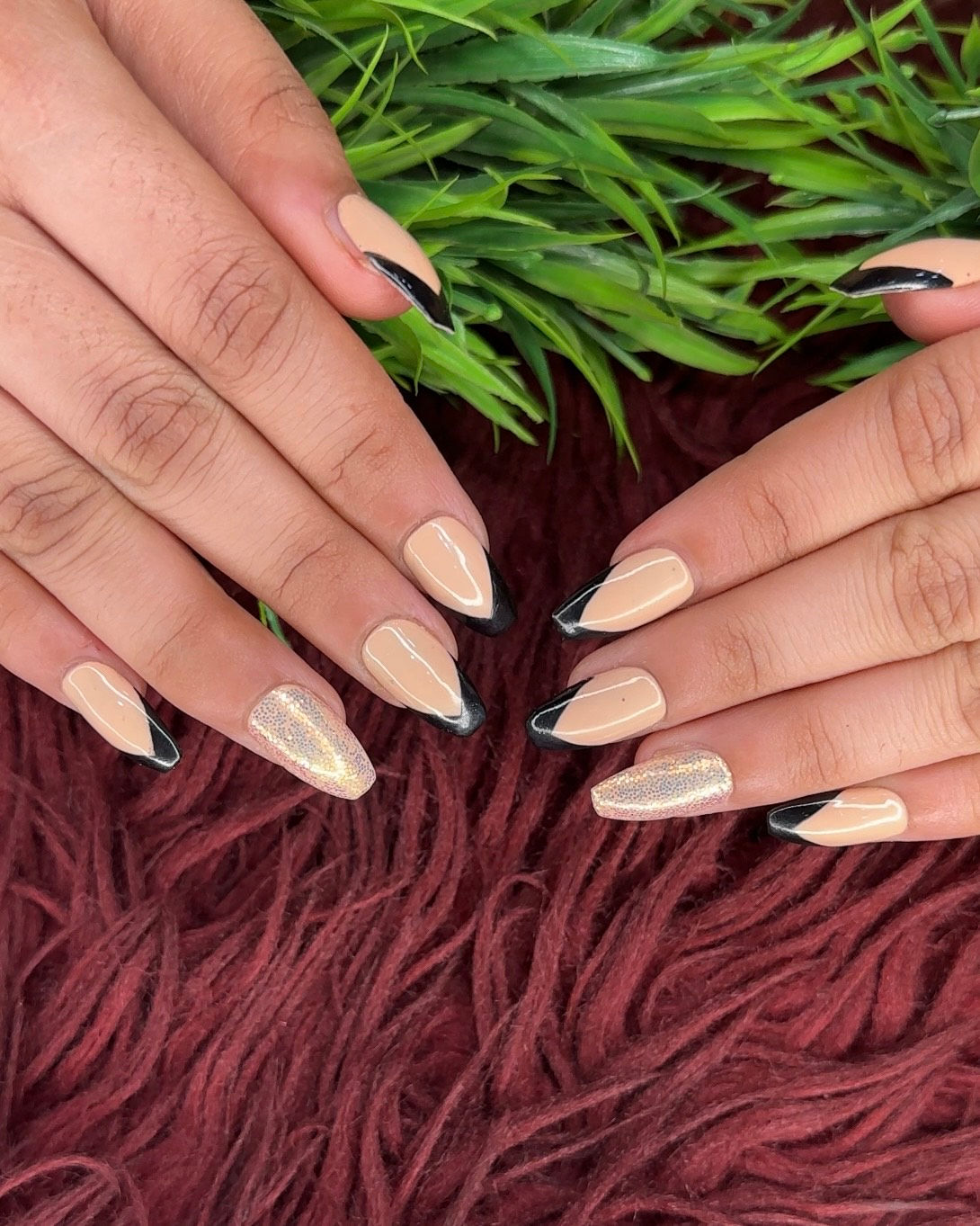 Golden Edge – Fully Customizable Press-On Set | Hand or Toe