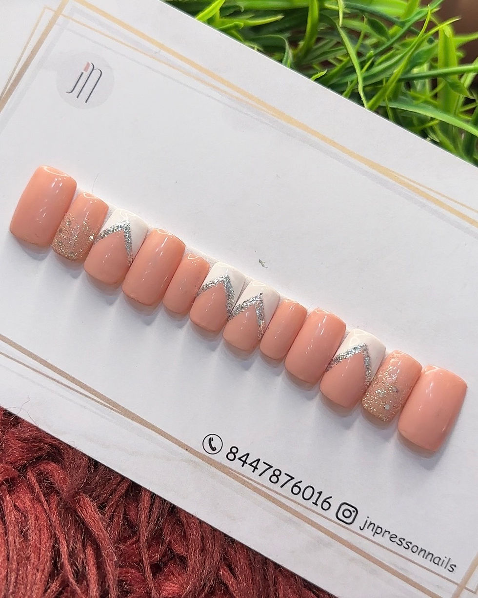 Thumbnail: Cotton Candy Chic – Fully Customizable Press-On Set | Hand or Toe
