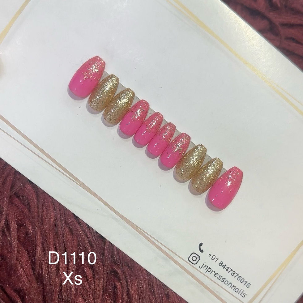 Rosé Luxe – XS Short Coffin | Set of 10 or 12 Nails