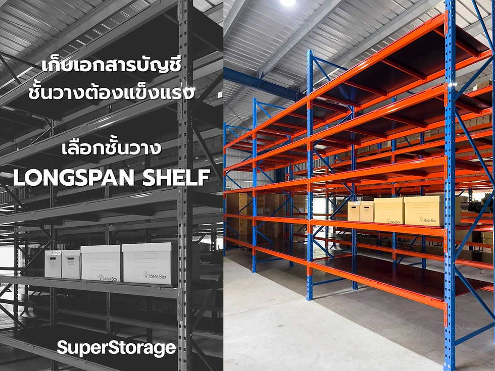 ชั้นเก็บเอกสาร longspan shelf