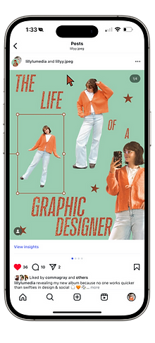 social media post branding