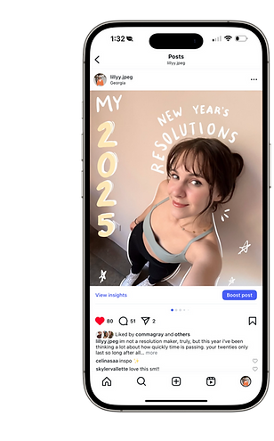 doodle social media post