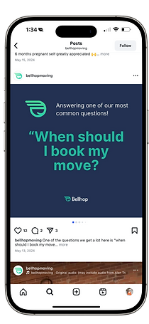 corporate social media post infographic