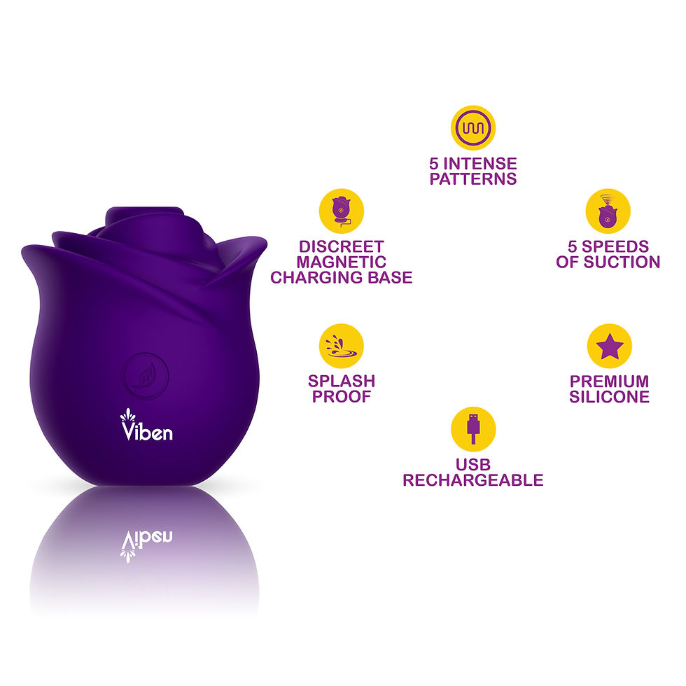 Purple Zen Rose with features like 10 intense patterns.