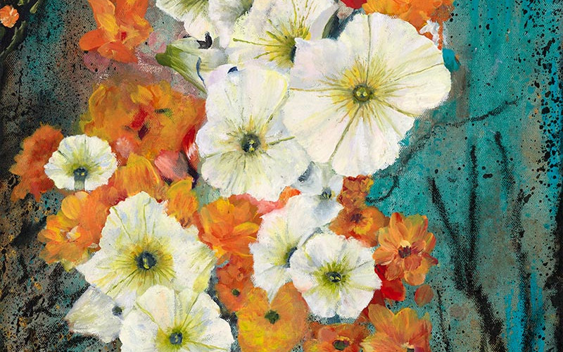 Abstract Realism Floral Wall Art Online
