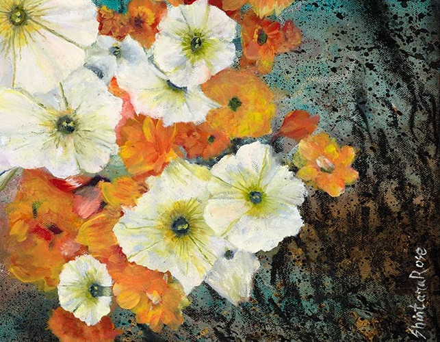 Abstract Realism Floral Wall Art Online