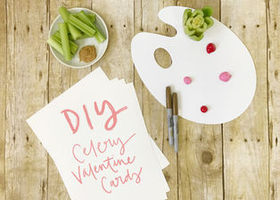 DIY: Celery Valentine Cards in 8 Simple Steps