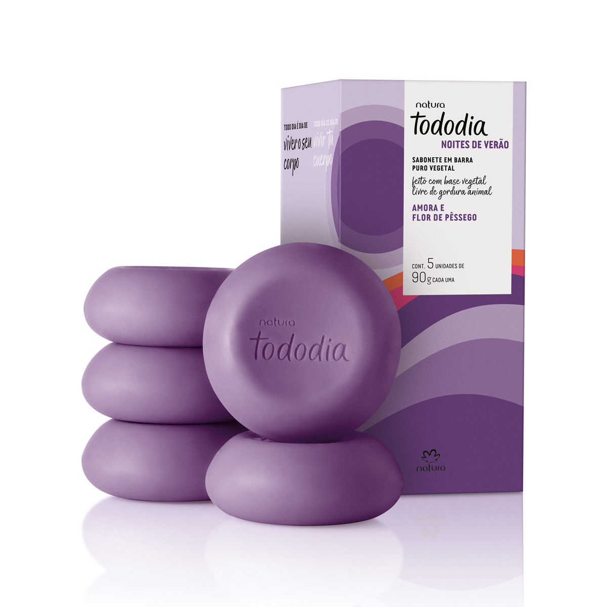 sabonete amora e flor de pessego