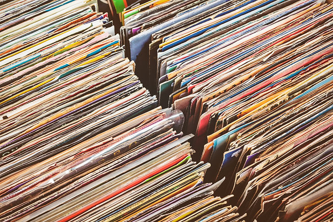 Stacks of Records