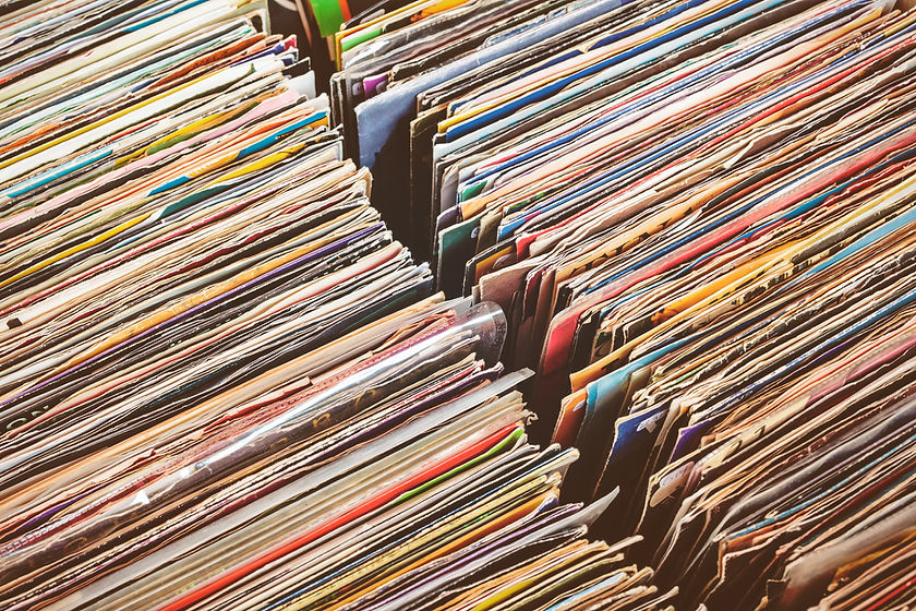 Stacks of Records