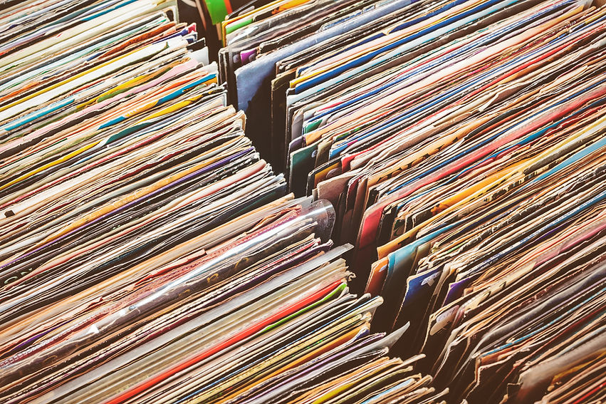 Stacks of Records