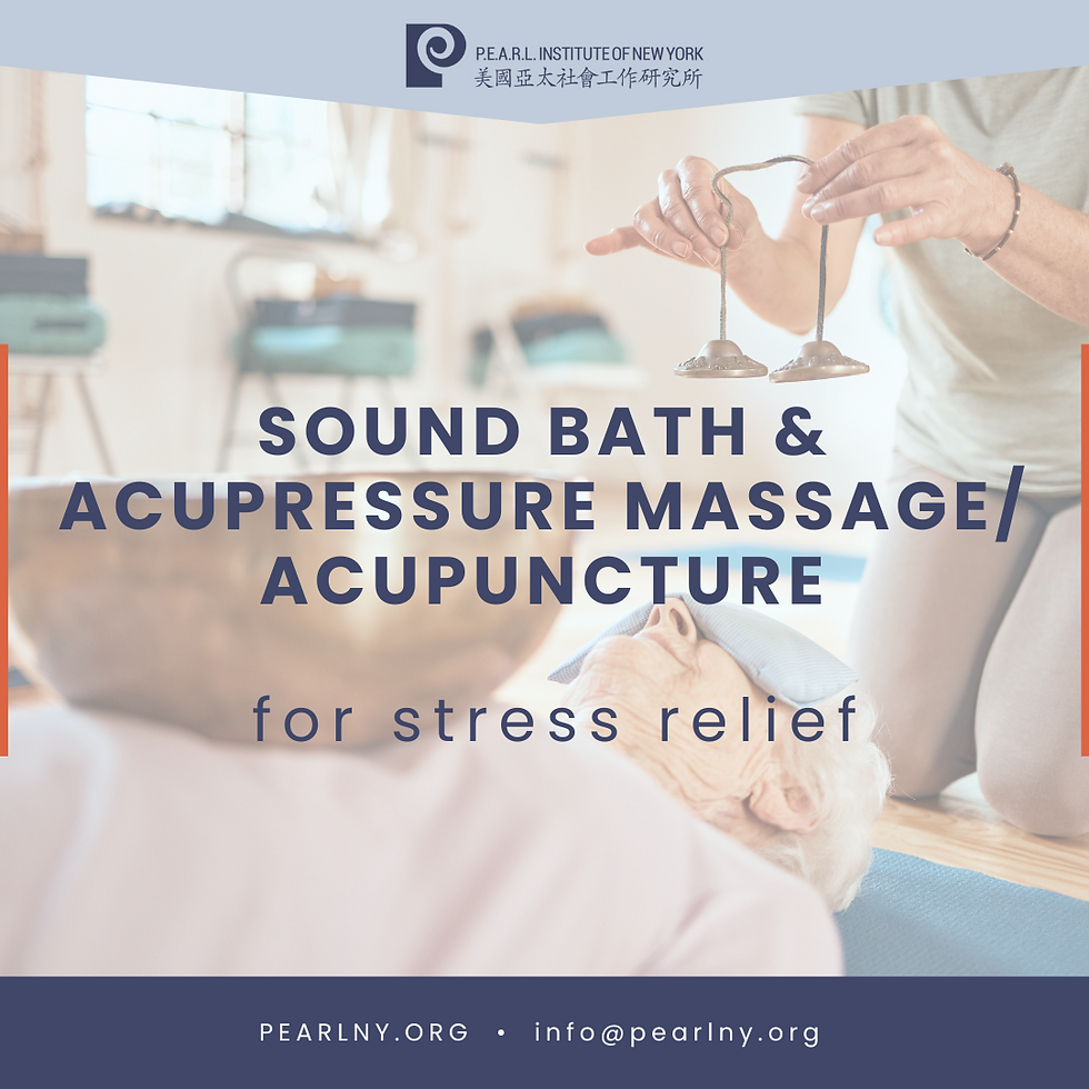Sound Bath & Acupressure Massage/Acupuncture