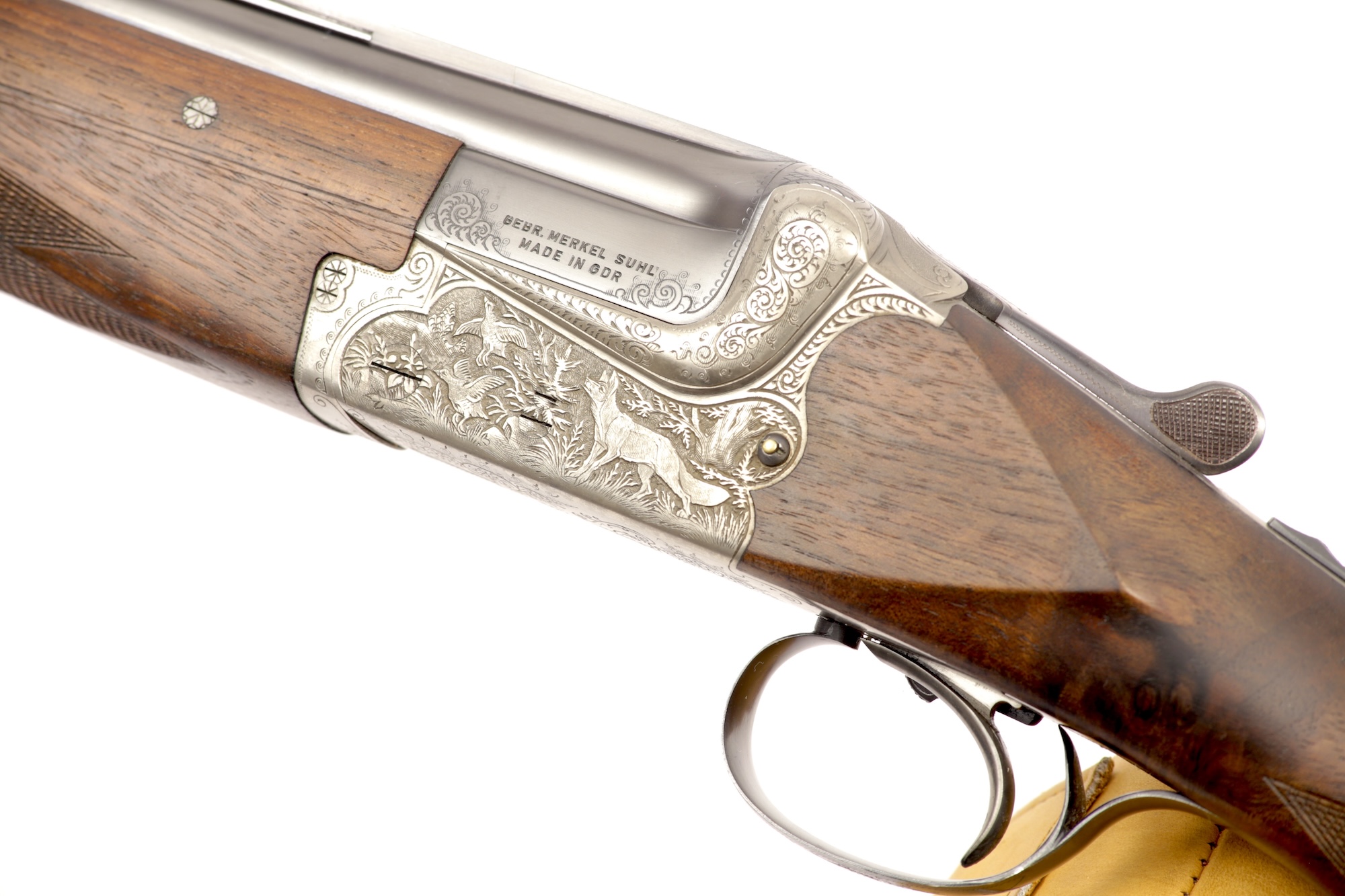 Excellent Merkel 201E 12 Gauge Over/Under Boxlock Shotgun - NR-img-17