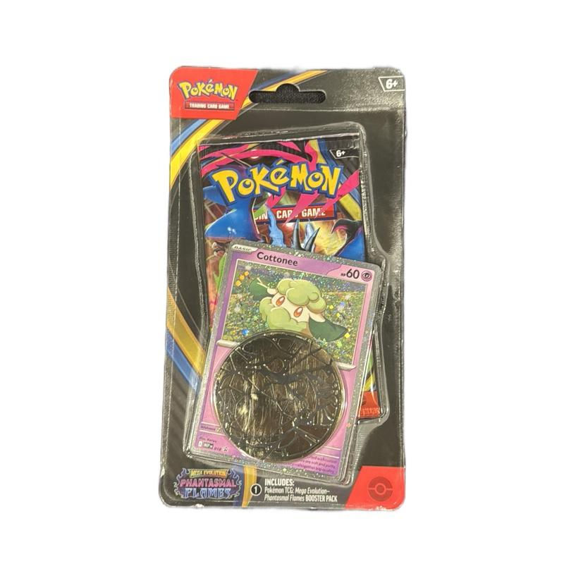 Thumbnail: Pokémon Phantasmal Flames Checklane Blister Set of 2 Cottonee & Whimsicott