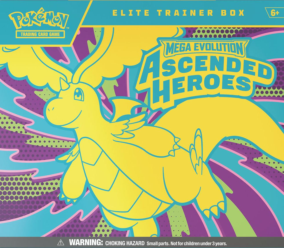 Thumbnail: Pokémon TCG: Mega Evolution Ascended Heroes Elite Trainer Box (9-packs inside)