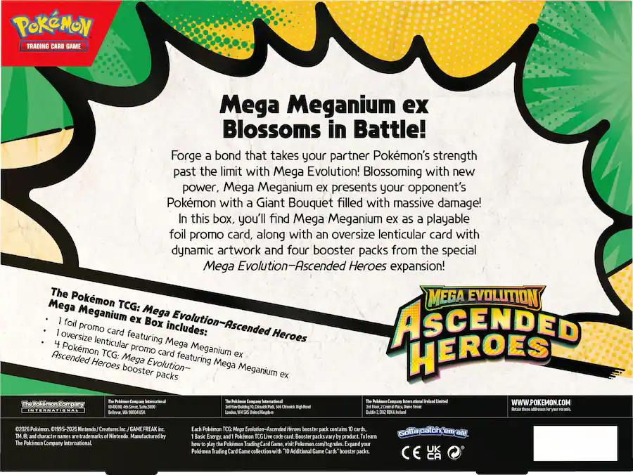 Thumbnail: Pokémon TCG: Mega Evolution Ascended Heroes ex Box (Styles Vary)