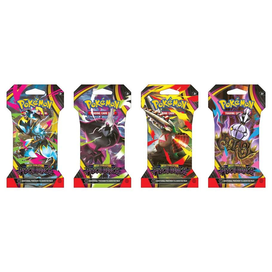 Thumbnail: Pokémon TCG: Mega Evolution ME05 Pitch Black SLEEVED Booster Pack (Quantities