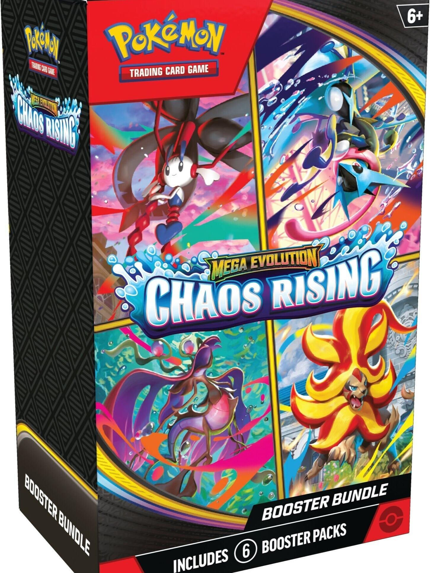 Pokémon TCG: Mega Evolution 4: Chaos Rising: Booster Bundle (6-packs inside)