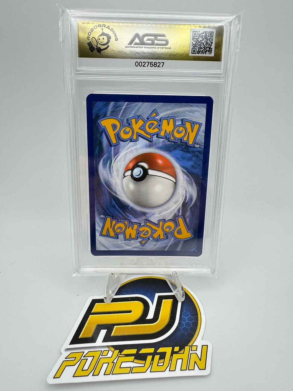 Thumbnail: Graded AGS 10 Eevee REVERSE 2025 Prismatic Evolution 074 Holographic Pokemon