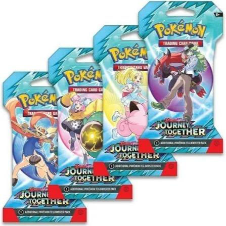 Thumbnail: Pokémon Scarlet & Violet Journey Together SLEEVED Booster Pack - 10 Cards with