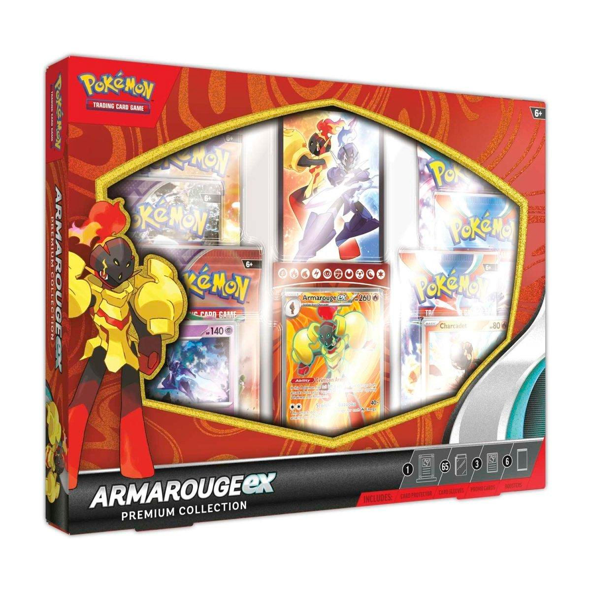 Pokemon TCG: Armarouge EX Premium Collection (6-Packs Inside) - Includes Booster
