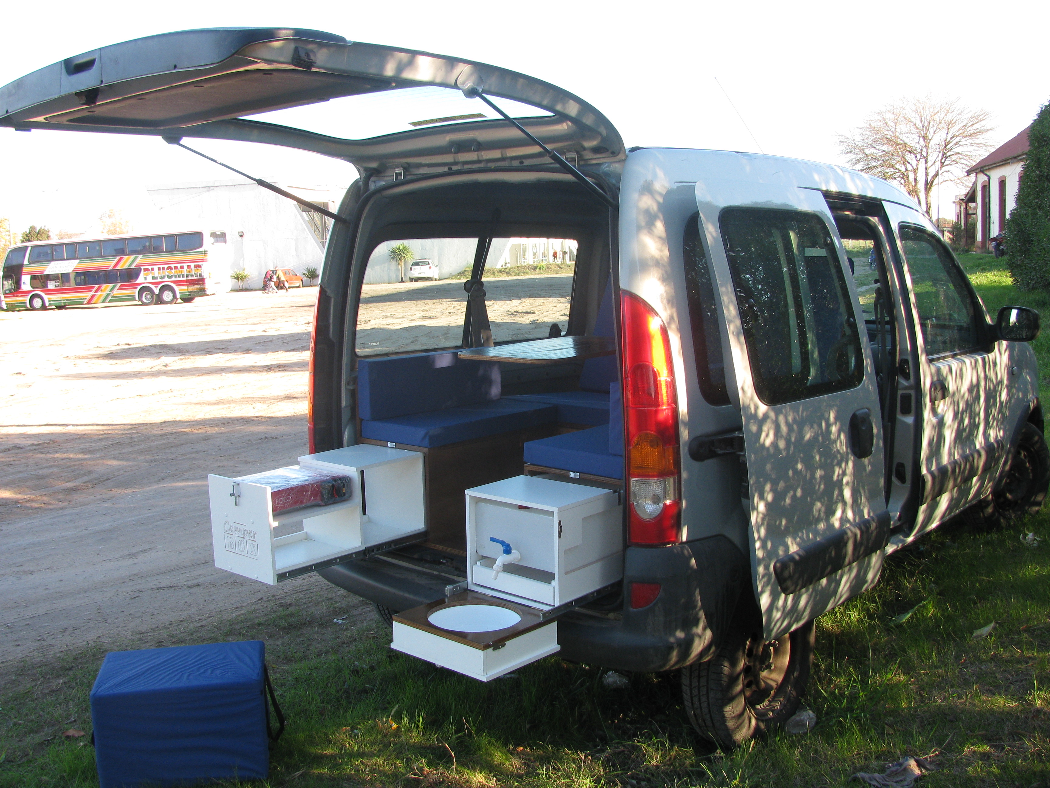 Camper Box - Motorhome en una caja - Casa rodante para Partner yKangoo