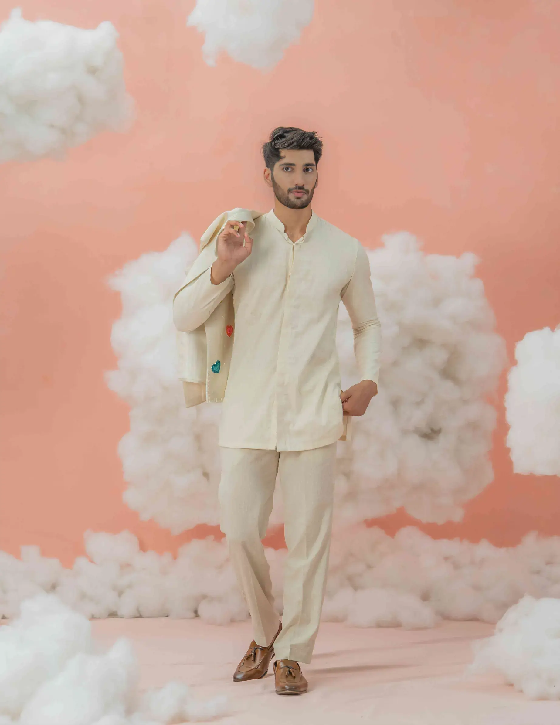 Such-a-Heart Throb Bundi / Nehru Jacket Set